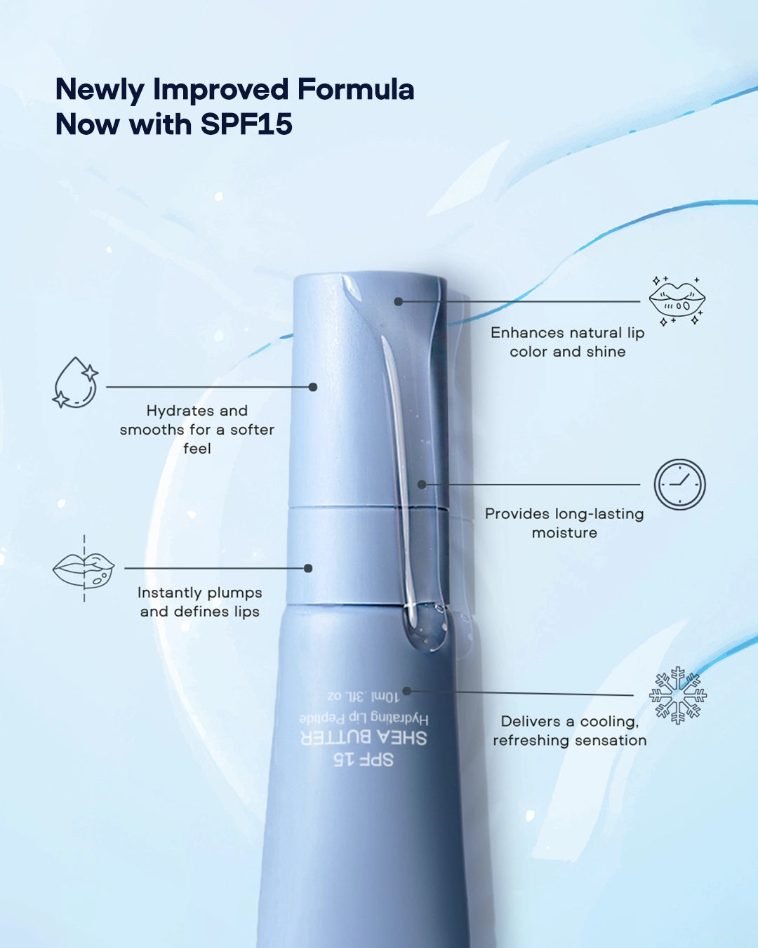 Asul Hydrating Lip Peptide with SPF 15