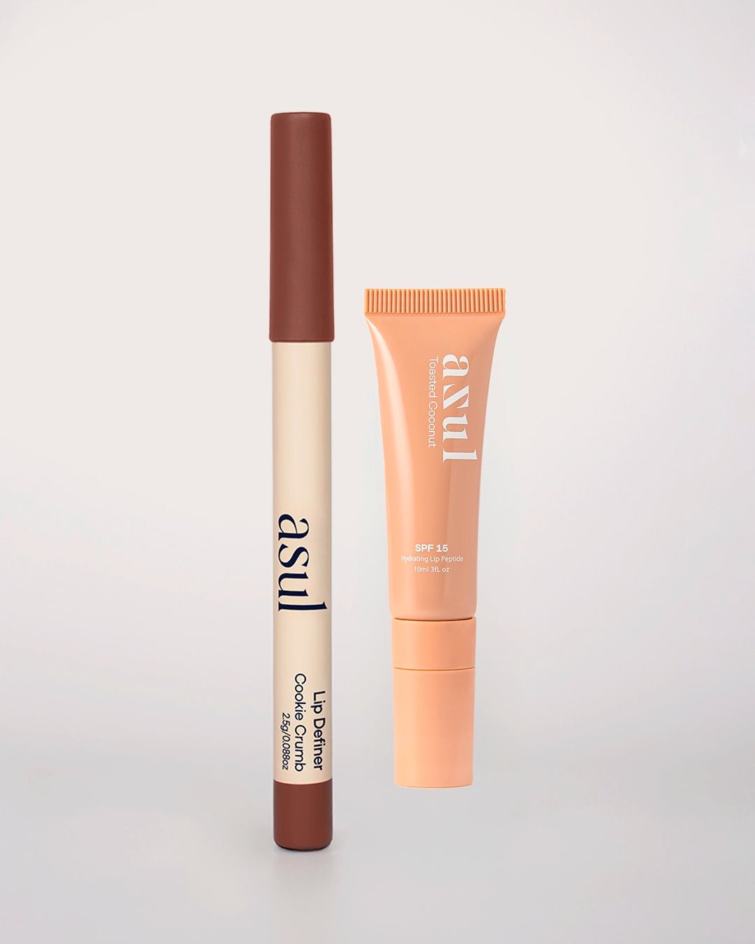 Asul Celeste Lip Duo | Lip Liner + Hydrating Lip Peptide - ASUL Lip Care