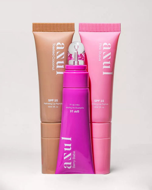 Asul Tinted Lip Peptide with SPF 15 Full Collection.
